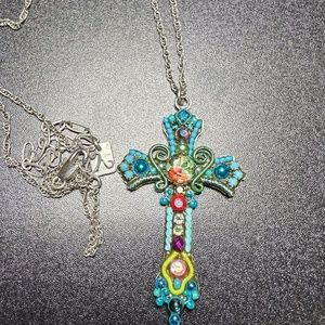 Cross Necklace Designer Ayala Bar